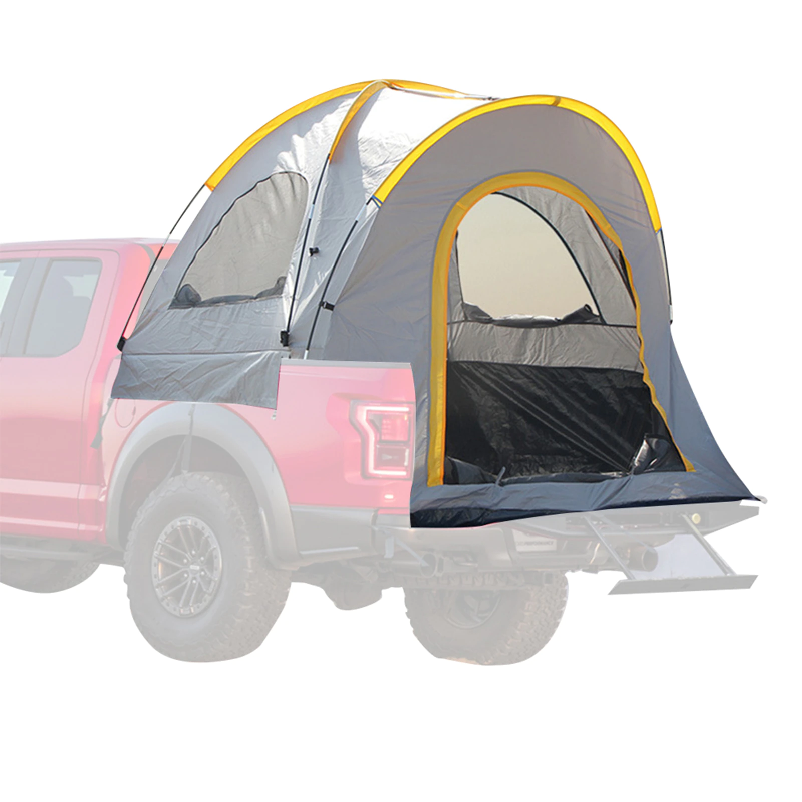 Cheap Goat Tents 5.5ft Truck Bed Tent Pickup Tent For Truck Outdoor Camping Weatherproof 210D Oxford Cloth Glass Fiber For Outdoor Camping